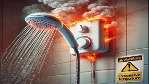 Por que o chuveiro queima com frequência